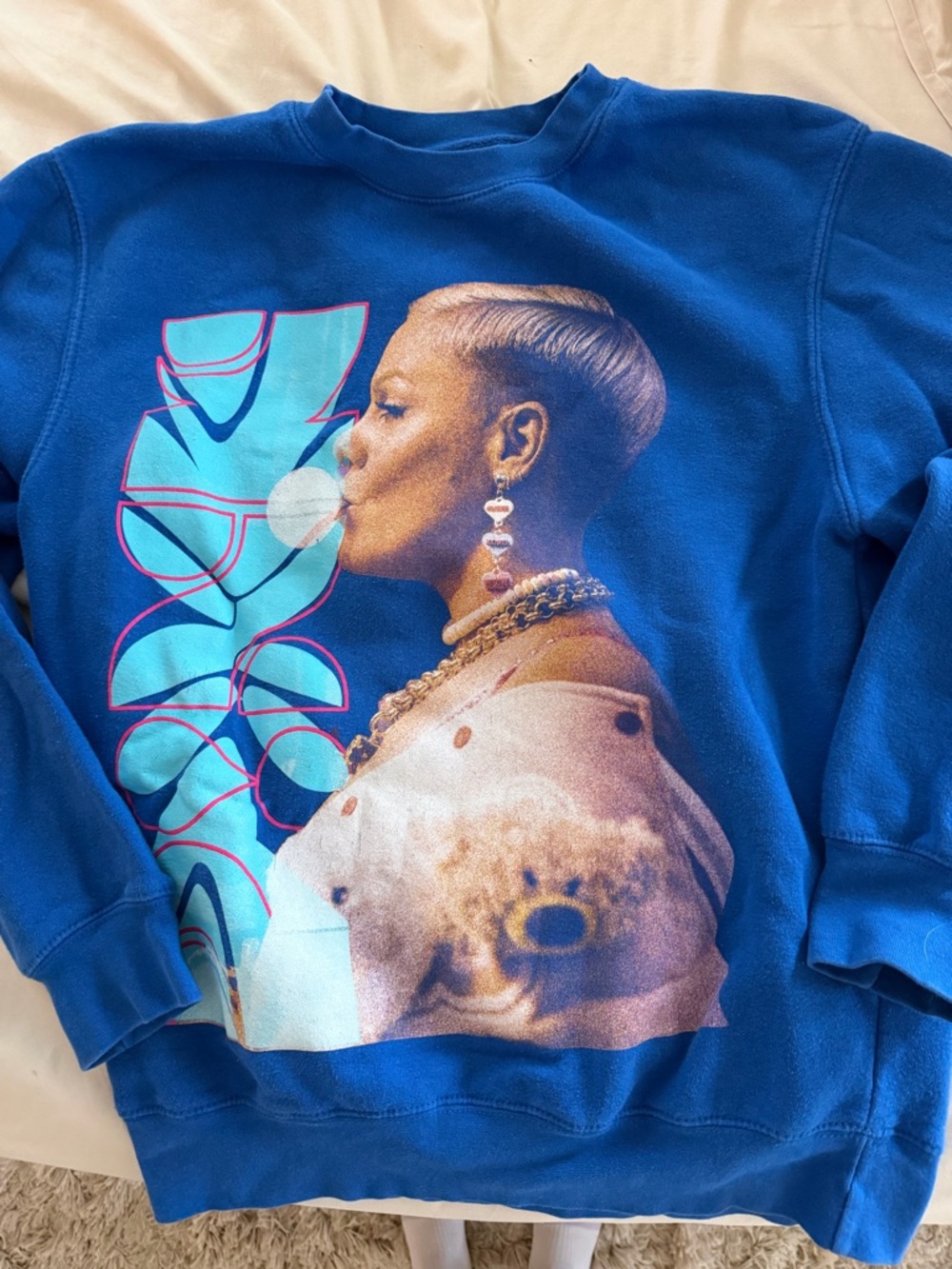 PINK trustfall concert sweatshirt tunic